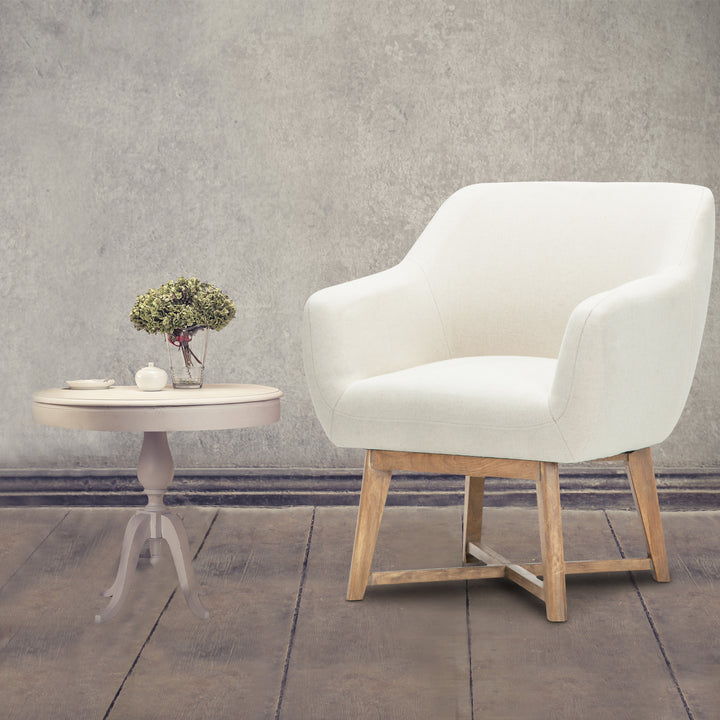 Armchair Tub Chair Beige Aston