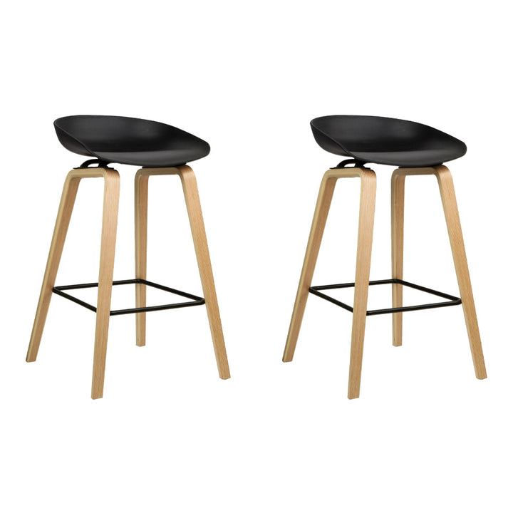 Artiss 2x Bar Stools Wooden