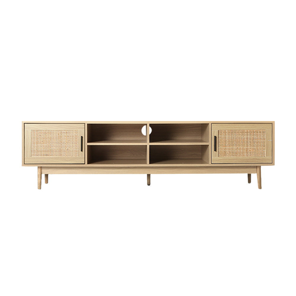 Artiss TV Cabinet Entertainment Unit 180cm Rattan Cole