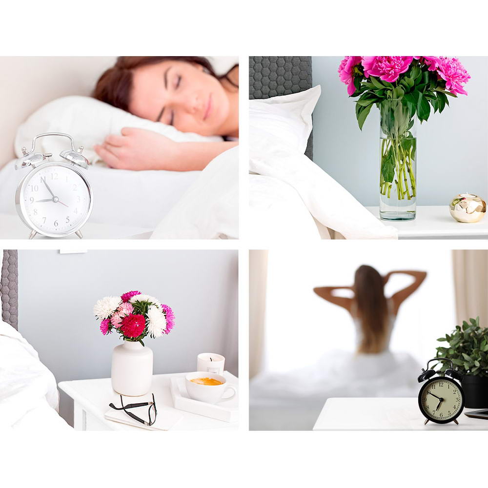 Classic Bedside Table 1 Drawer with Shelf - BOWIE White