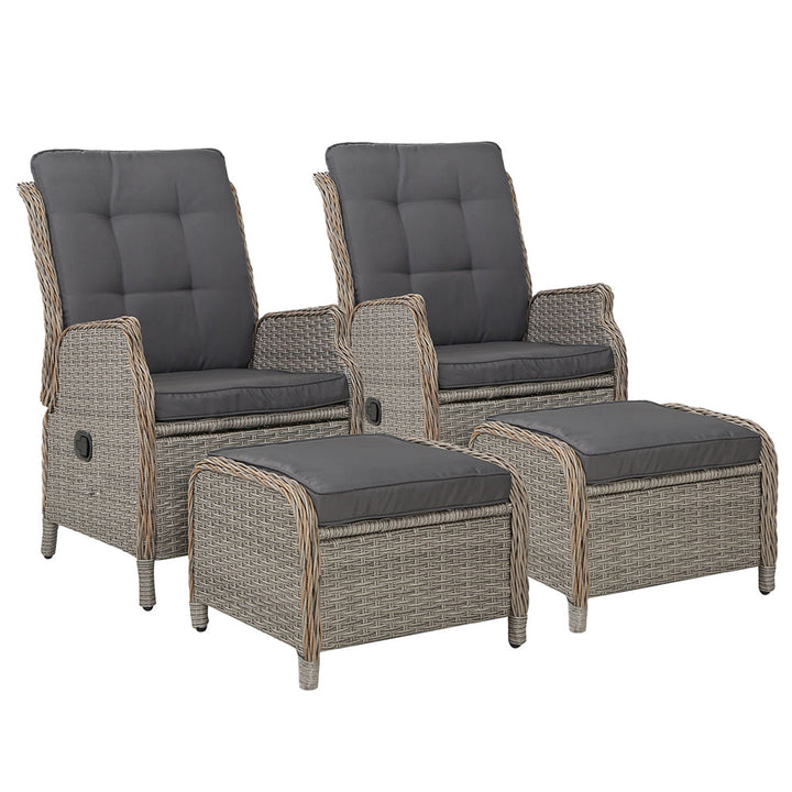 South Yarra Premium Set of 2 Recliner Chairs