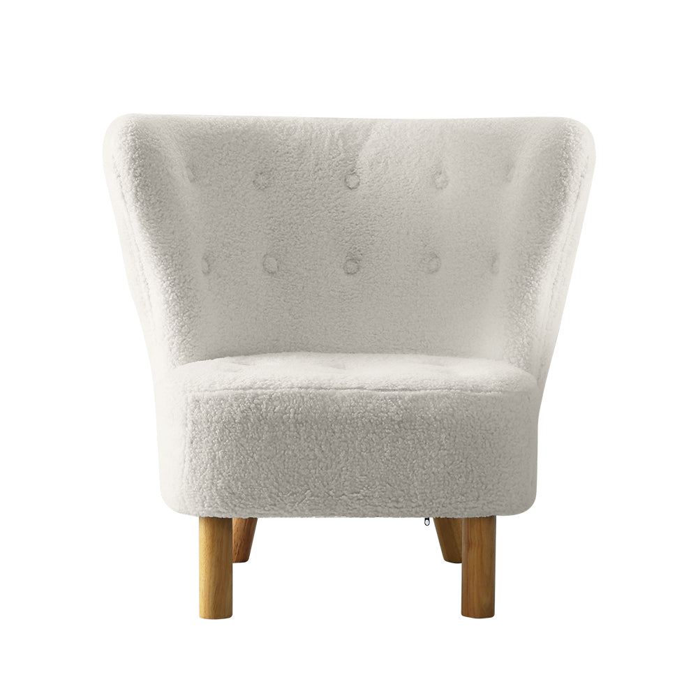 Coastal Charm Armchair Lounge Accent Chair Armchairs Couch Chairs Sofa Bedroom White