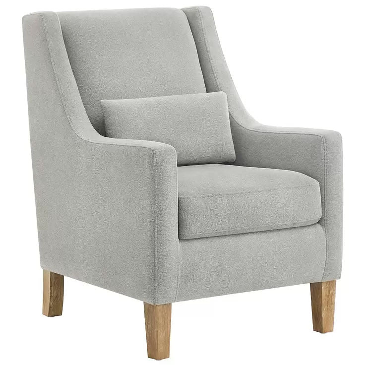 Fabric accent chair