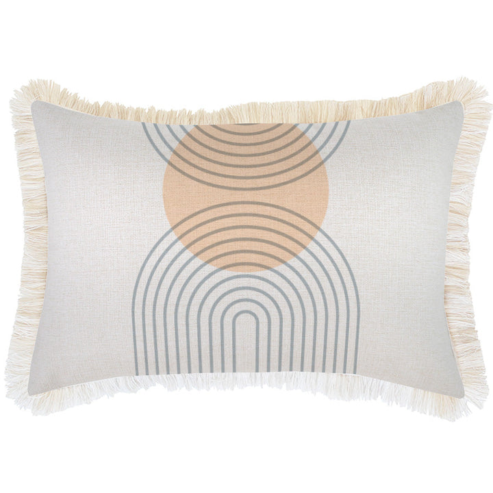 Cushion Cover-Coastal Fringe-Rising- Sun-35cm x 50cm