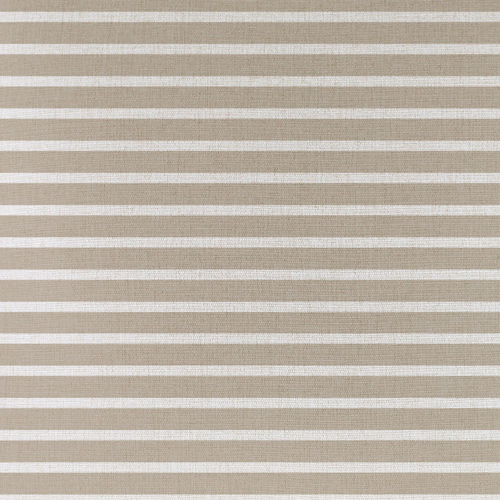 Cushion Cover-Coastal Fringe Natural-Hampton Stripe Beige-35cm x 50cm