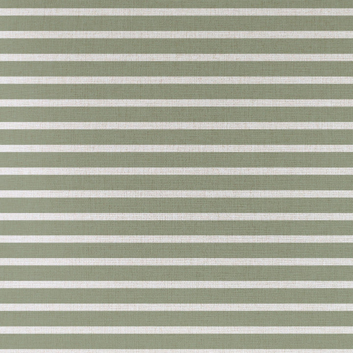 Cushion Cover-Coastal Fringe-Hampton Stripe Sage-45cm x 45cm