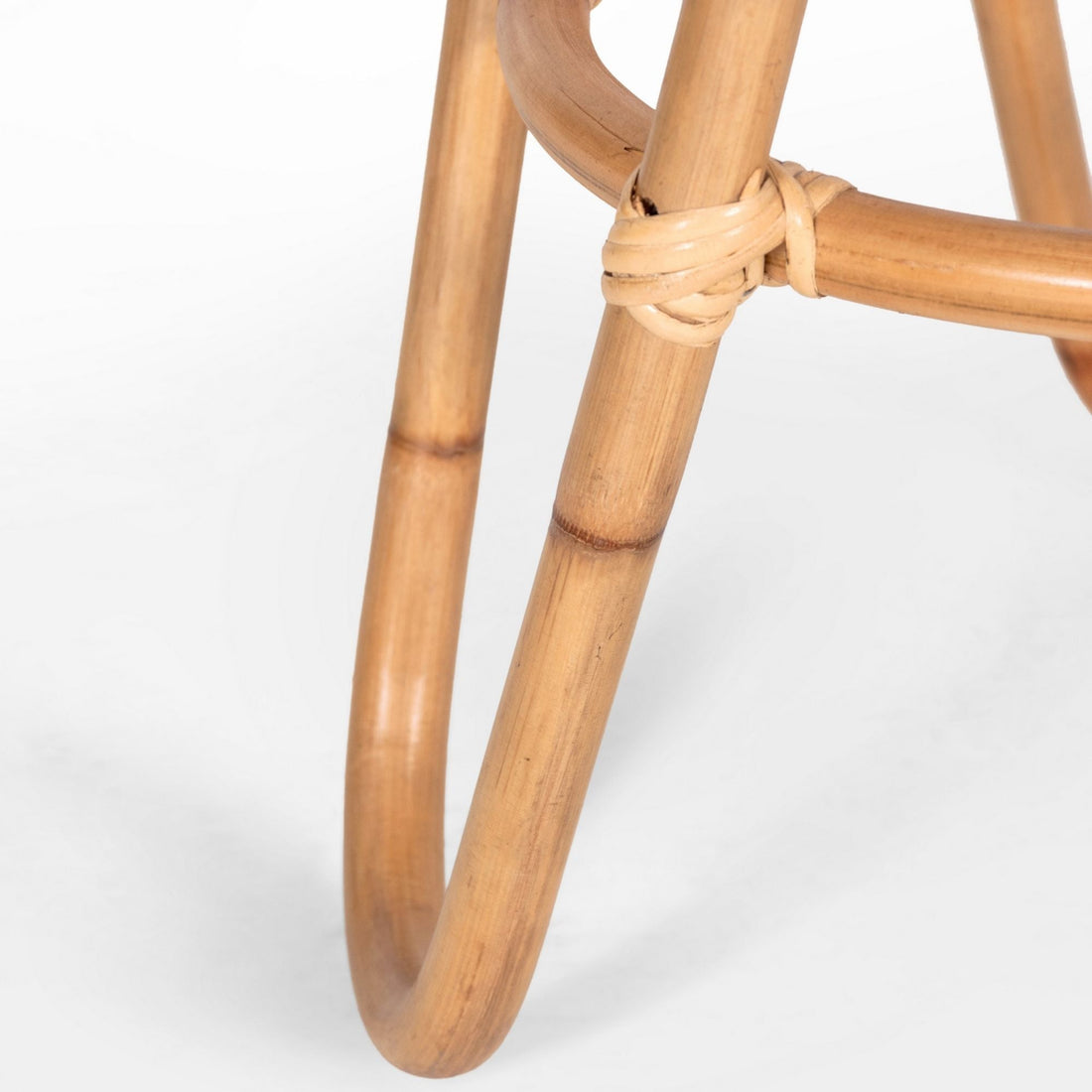 Coastal Charm - Crocus Rattan Round Coffee Table 80cm - Natural