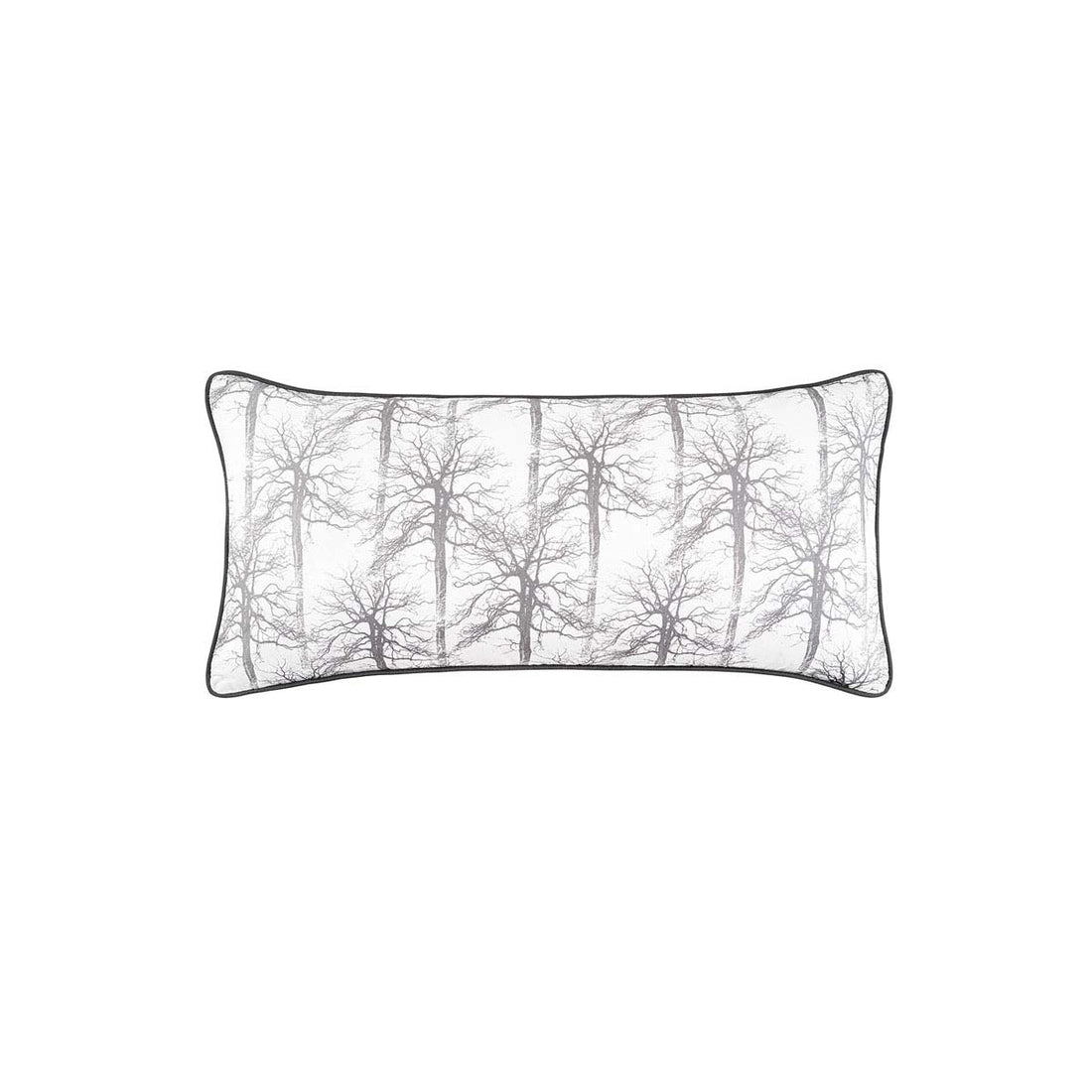 Bianca Myrtleford Grey Lumbar Oblong Filled Cushion 30 x 60cm