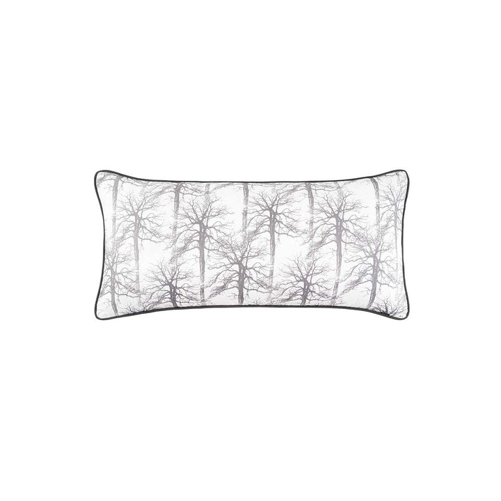 Bianca Myrtleford Grey Lumbar Oblong Filled Cushion 30 x 60cm