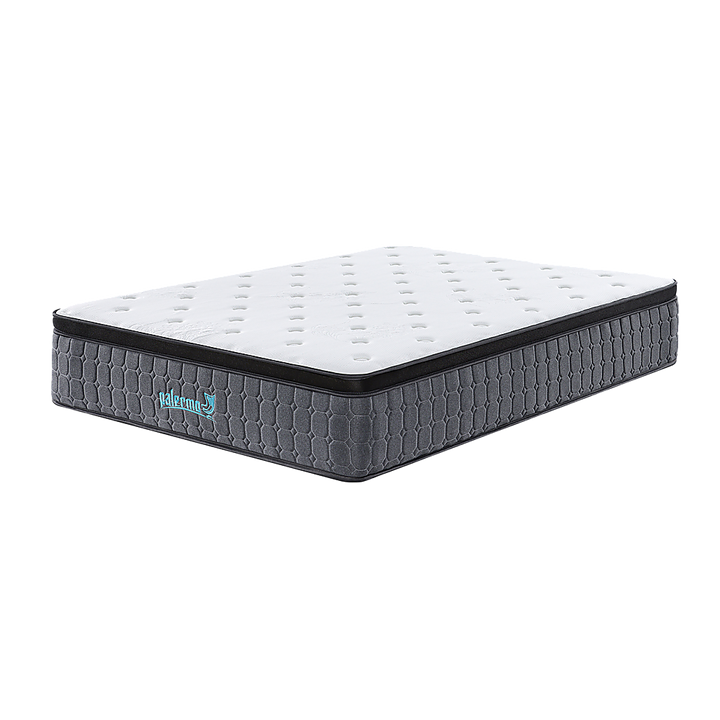 Mattress Queen Euro Top Pocket Spring Motion Isolation CertiPUR-US Certified