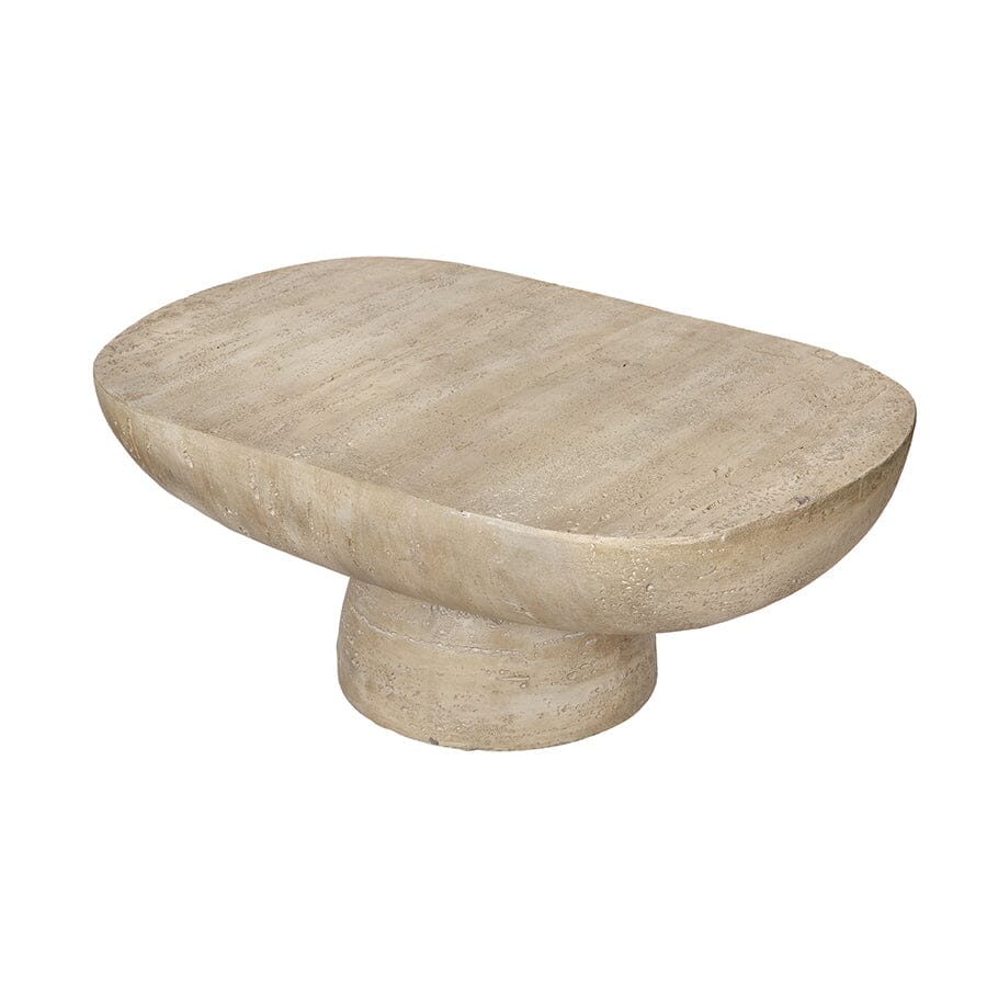 Coastal Charm - Logan Cement Coffee Table